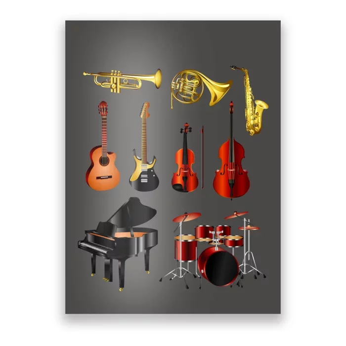 Musical Instruments Poster