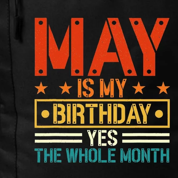 May is my birthday Yes the whole month Army Daily Commute Backpack