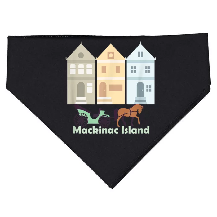 Mackinac Island USA-Made Doggie Bandana