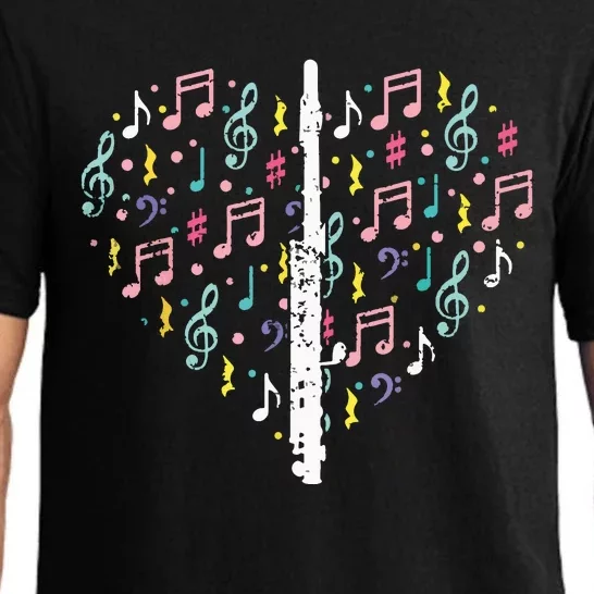 Musical Instruments Music Notes Lover Flute Pajama Set