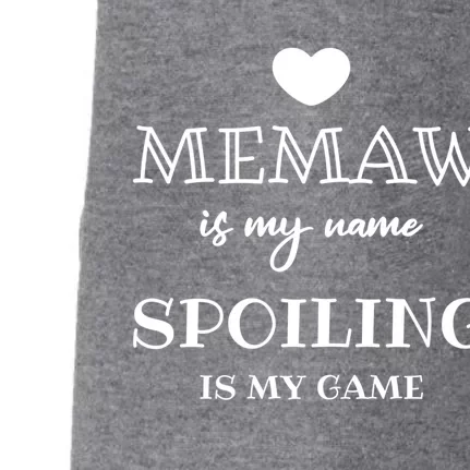 Memaw Is My Name Grandma Grandmother Great Gift Doggie 3-End Fleece Hoodie