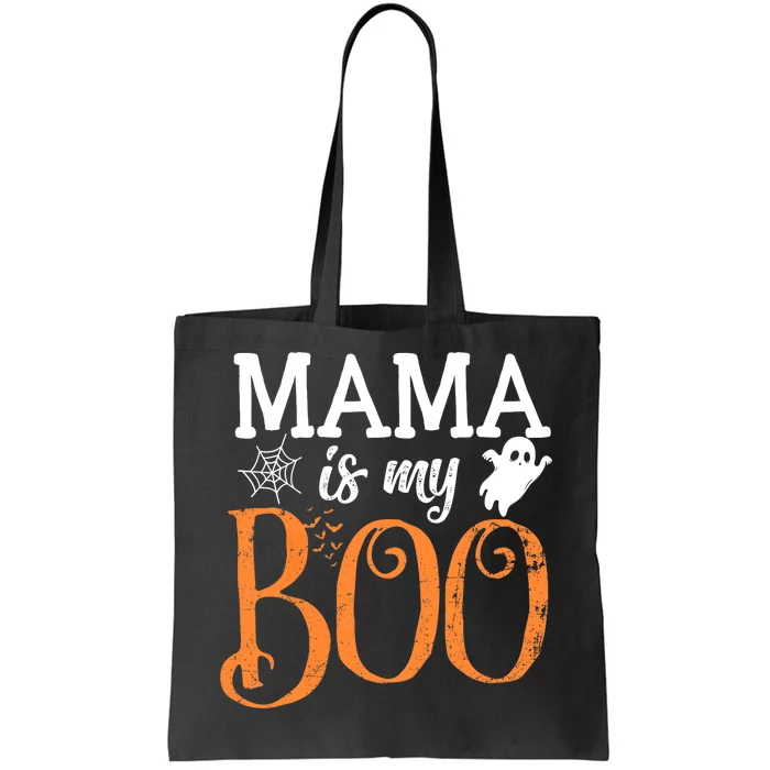 Mama Is My Boo Halloween Costume Boo Ghost Tote Bag