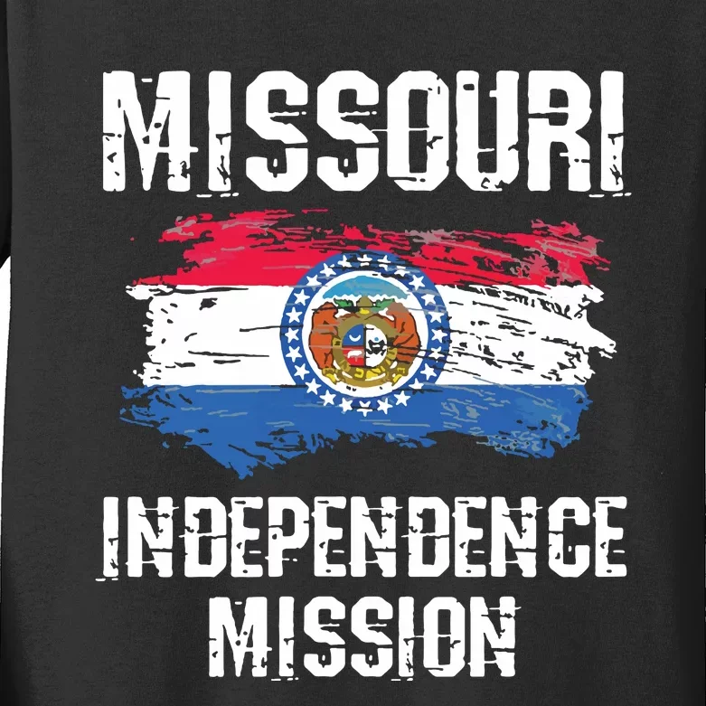 Missouri Independence Mission Kids Long Sleeve Shirt