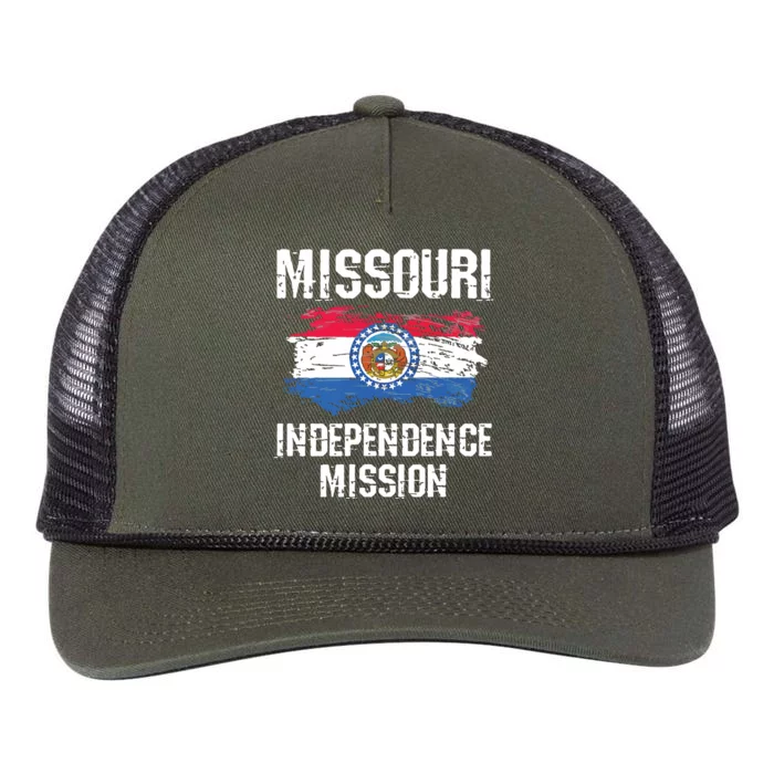 Missouri Independence Mission Retro Rope Trucker Hat Cap