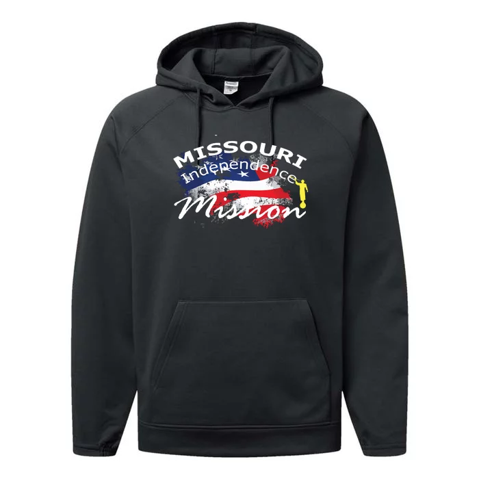 Missouri Independence Mormon Lds Mission Missionary Gift Performance Fleece Hoodie