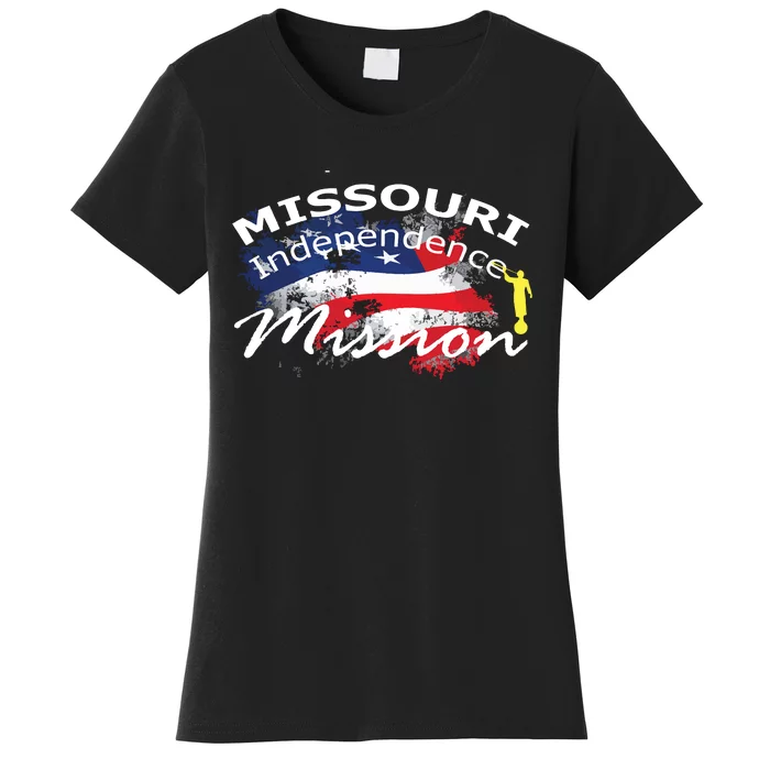 Missouri Independence Mormon Lds Mission Missionary Gift Women's T-Shirt