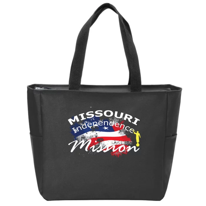 Missouri Independence Mormon Lds Mission Missionary Gift Zip Tote Bag