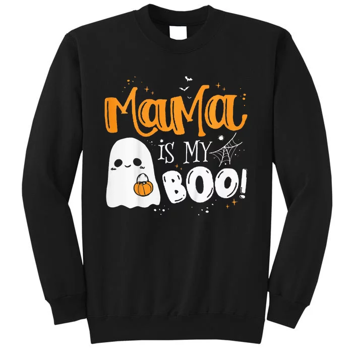 Mama Is My Boo Halloween Boo Ghost Tall Sweatshirt