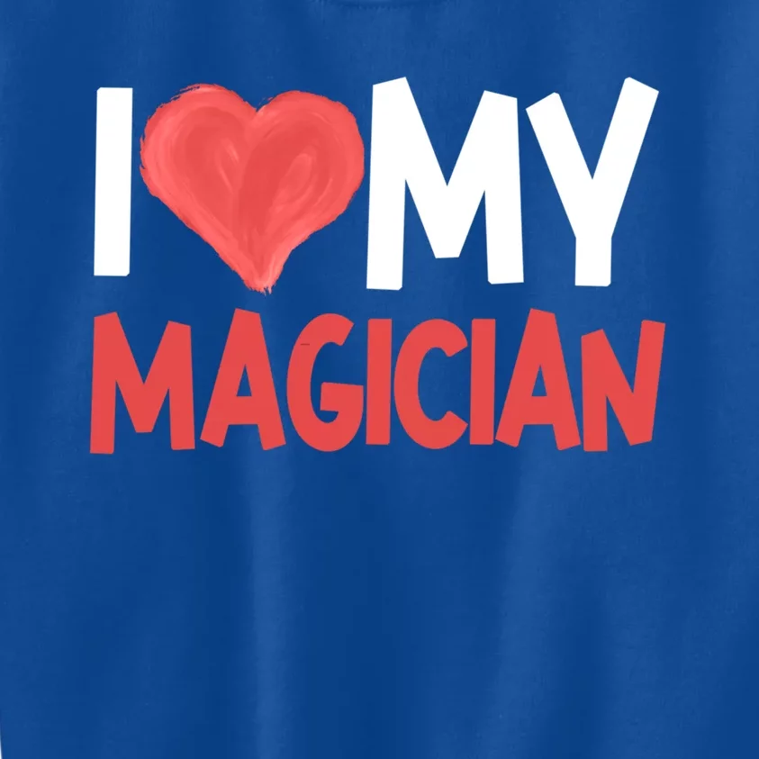 Magician Illusionist Magic Perfomer Magical Card Tricks Gift Kids Sweatshirt