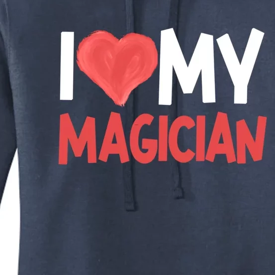 Magician Illusionist Magic Perfomer Magical Card Tricks Gift Women's Pullover Hoodie