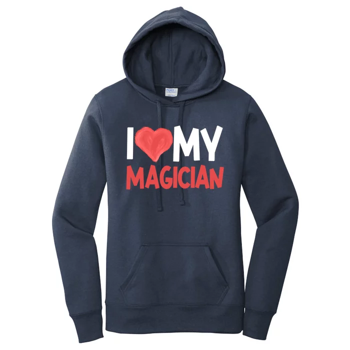 Magician Illusionist Magic Perfomer Magical Card Tricks Gift Women's Pullover Hoodie