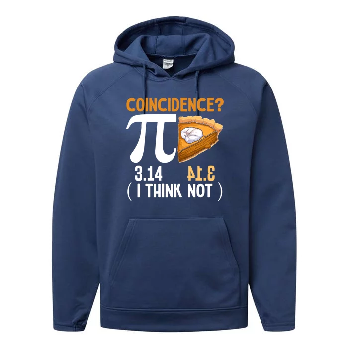 Math Instructor Math Teacher Mathematician Pi Day Cool Gift Performance Fleece Hoodie