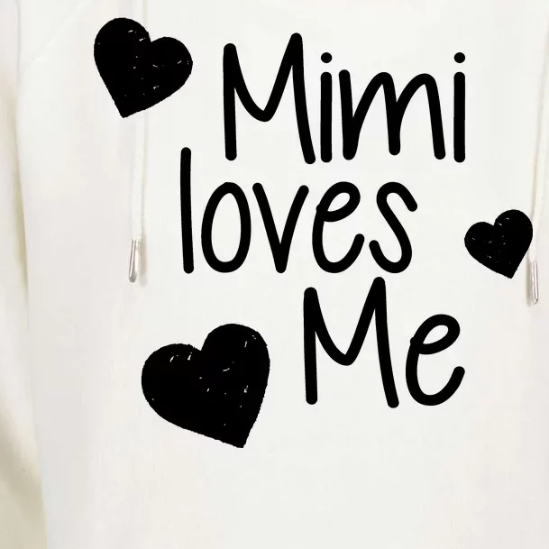 Mimi Loves Me Womens Funnel Neck Pullover Hood