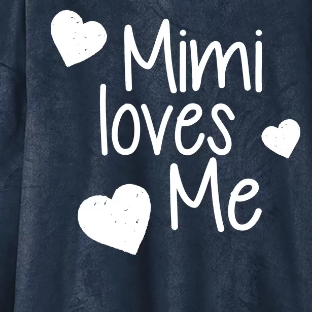 Mimi Loves Me Hooded Wearable Blanket