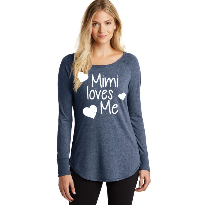 Mimi Loves Me Women's Perfect Tri Tunic Long Sleeve Shirt