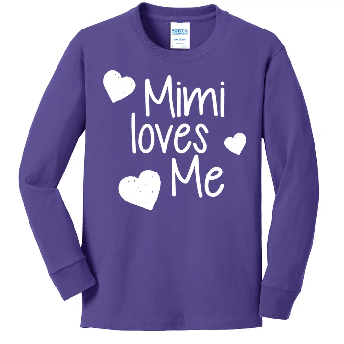 Mimi Loves Me Kids Long Sleeve Shirt