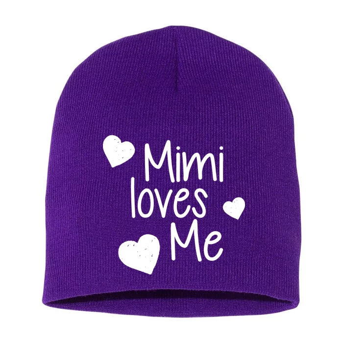 Mimi Loves Me Short Acrylic Beanie