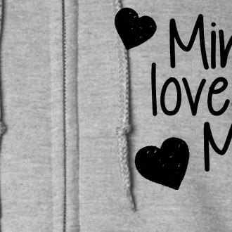 Mimi Loves Me Full Zip Hoodie