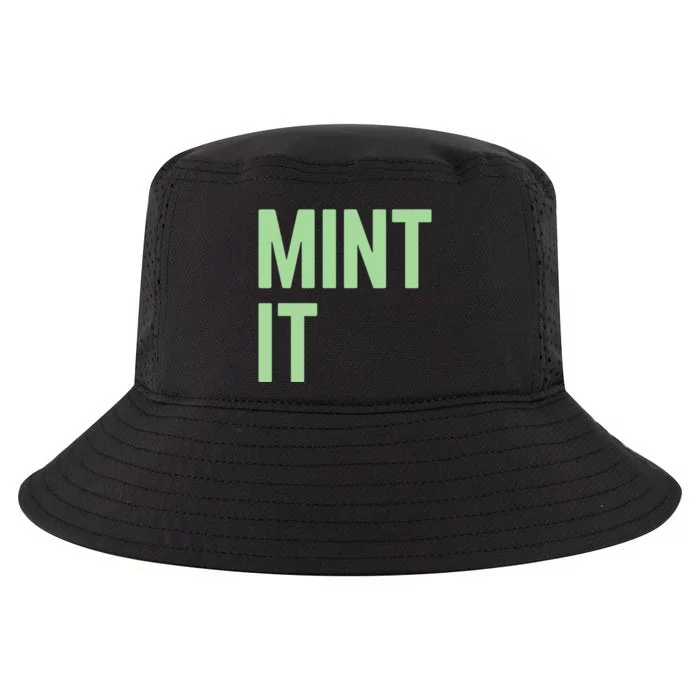 Mint It NFT Funny Crypto Currency Cool Comfort Performance Bucket Hat