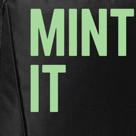 Mint It NFT Funny Crypto Currency City Backpack