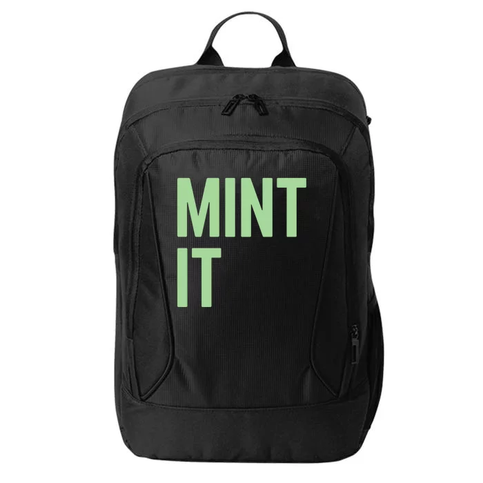 Mint It NFT Funny Crypto Currency City Backpack