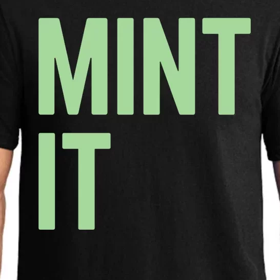 Mint It NFT Funny Crypto Currency Pajama Set