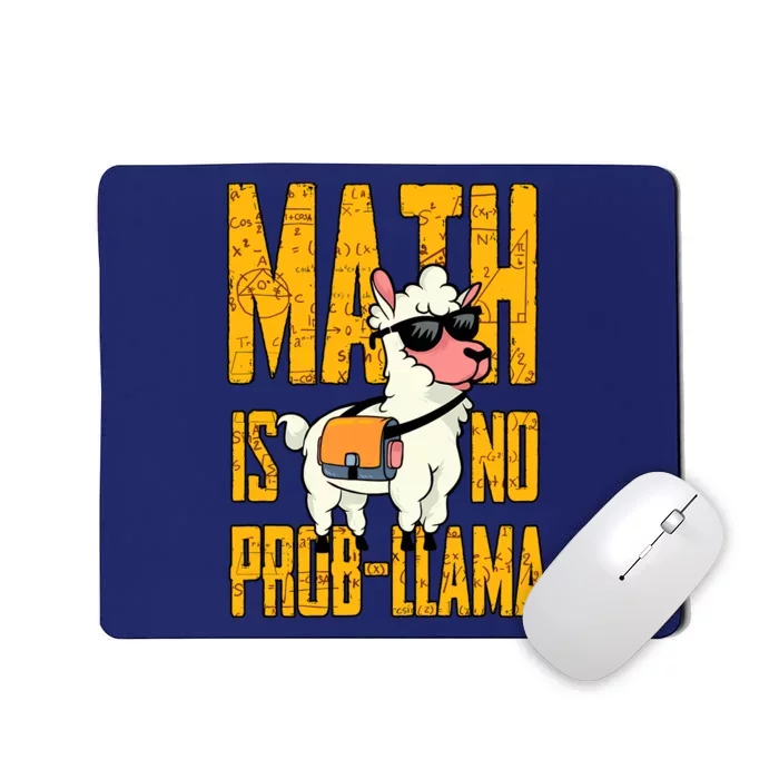 Math Is No Probllama Funny Math Mousepad