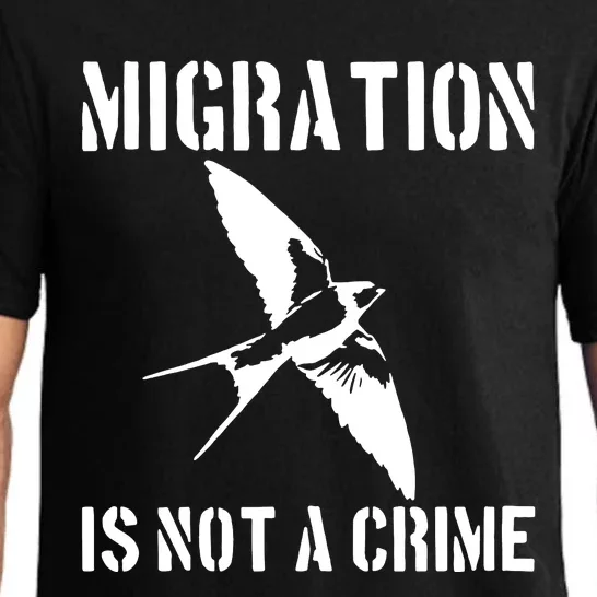 Migration Is Not A Crime Pajama Set