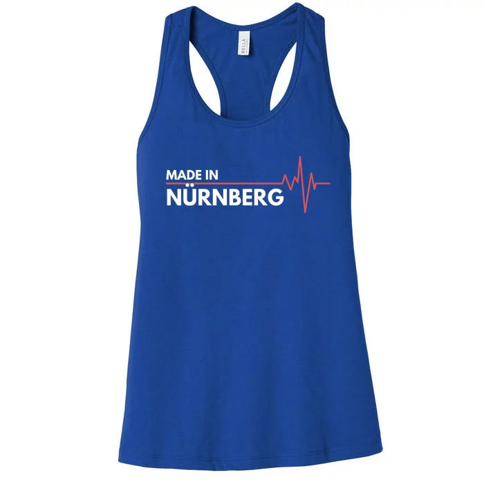 Made In Nurnberg Gery Proud Ger Cool Gift Women's Racerback Tank