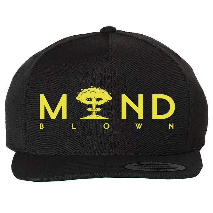 Mind Blown Wool Snapback Cap