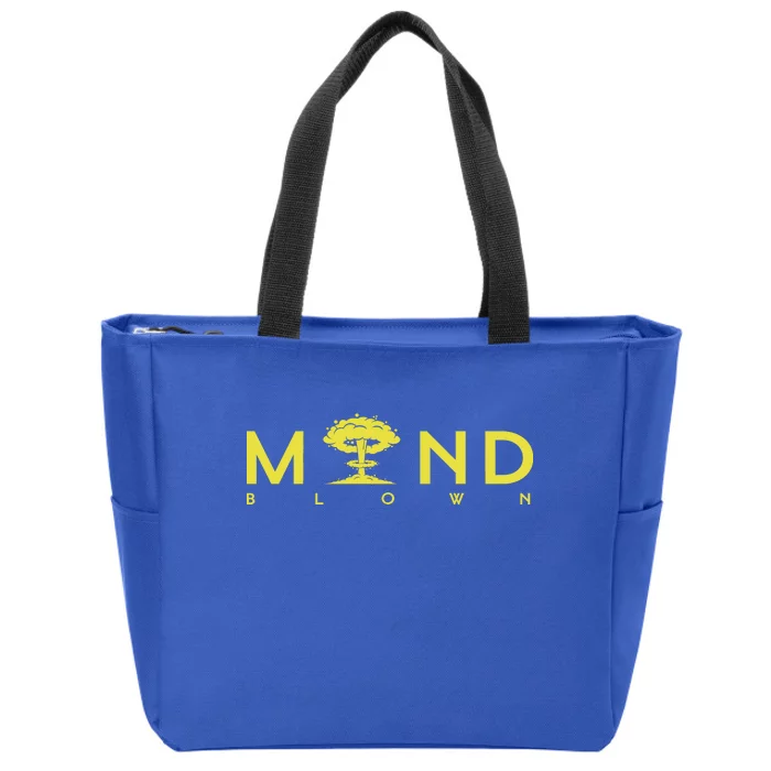 Mind Blown Zip Tote Bag