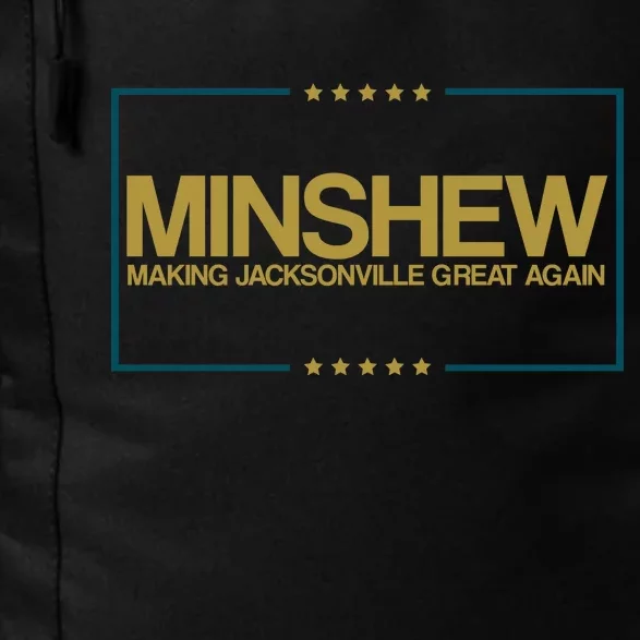 Minshew Making Jacksonville Great Again Daily Commute Backpack