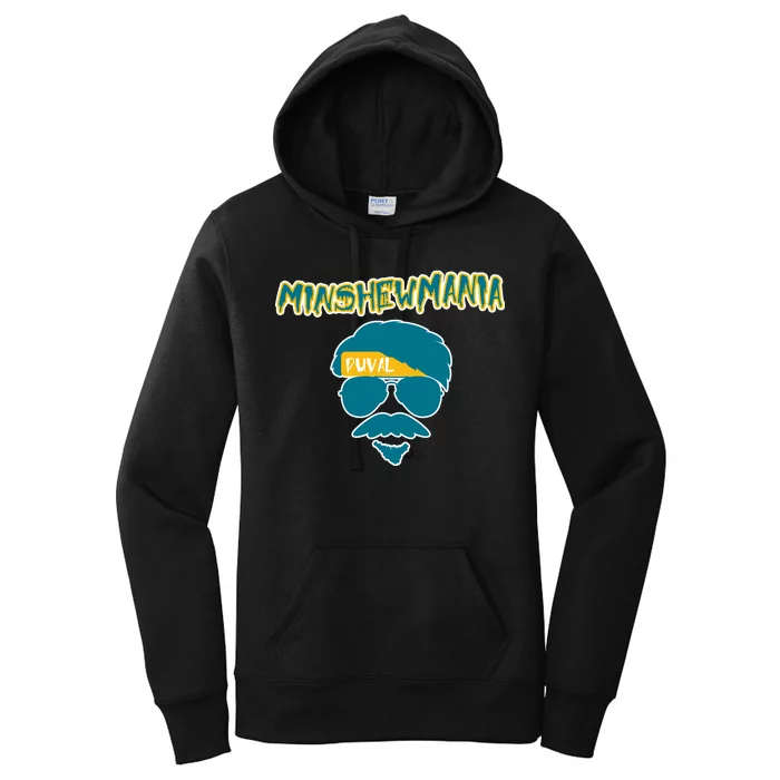 Minshew Mania Jacksonville QB Duval Women's Pullover Hoodie