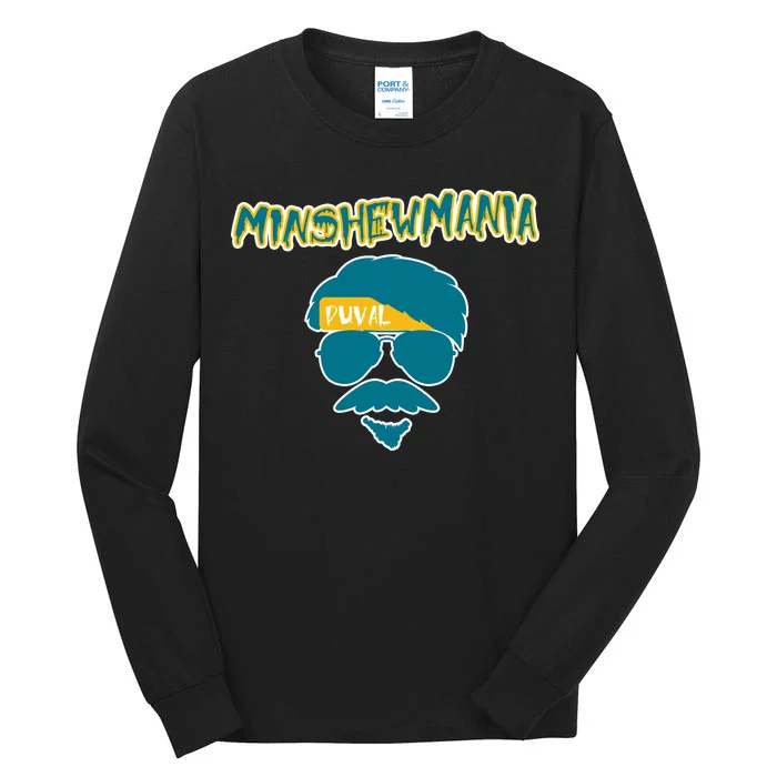 Minshew Mania Jacksonville QB Duval Tall Long Sleeve T-Shirt