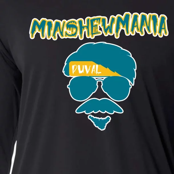 Minshew Mania Jacksonville QB Duval Cooling Performance Long Sleeve Crew