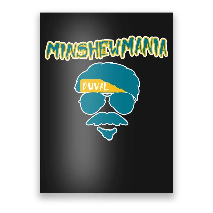 Minshew Mania Jacksonville QB Duval Poster