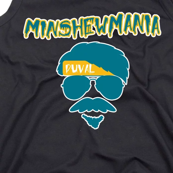 Minshew Mania Jacksonville QB Duval Tank Top