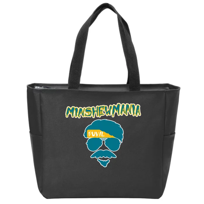 Minshew Mania Jacksonville QB Duval Zip Tote Bag