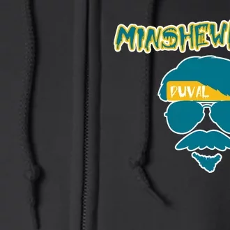 Minshew Mania Jacksonville QB Duval Full Zip Hoodie