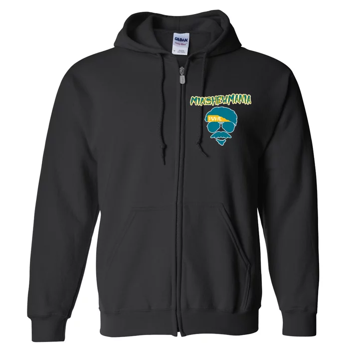 Minshew Mania Jacksonville QB Duval Full Zip Hoodie