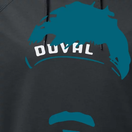 Minshew Mustache Mania Duval Performance Fleece Hoodie