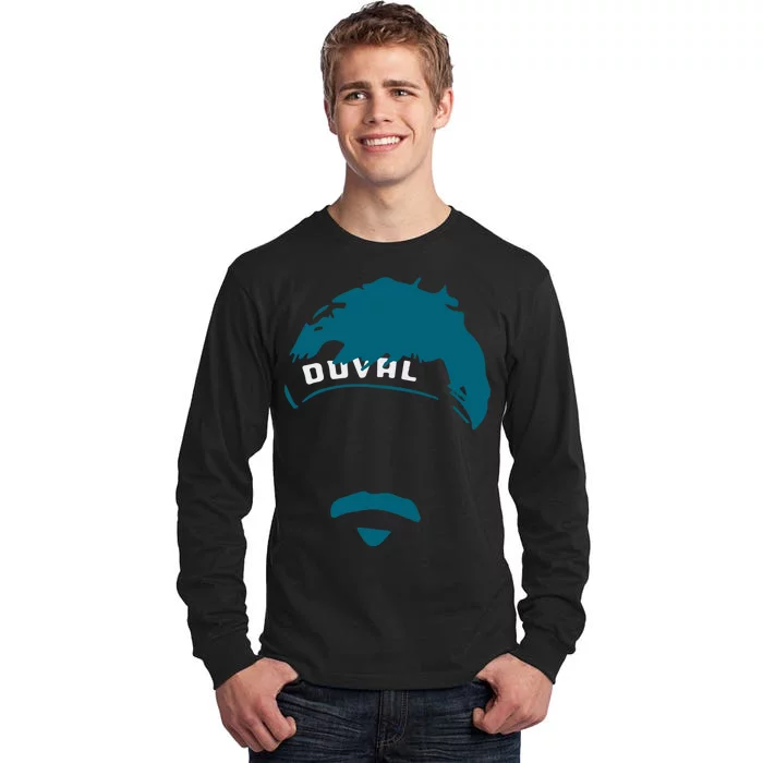 Minshew Mustache Mania Duval Tall Long Sleeve T-Shirt