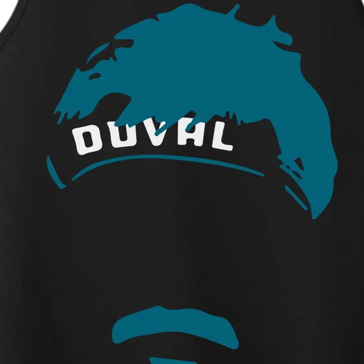 Minshew Mustache Mania Duval Performance Tank