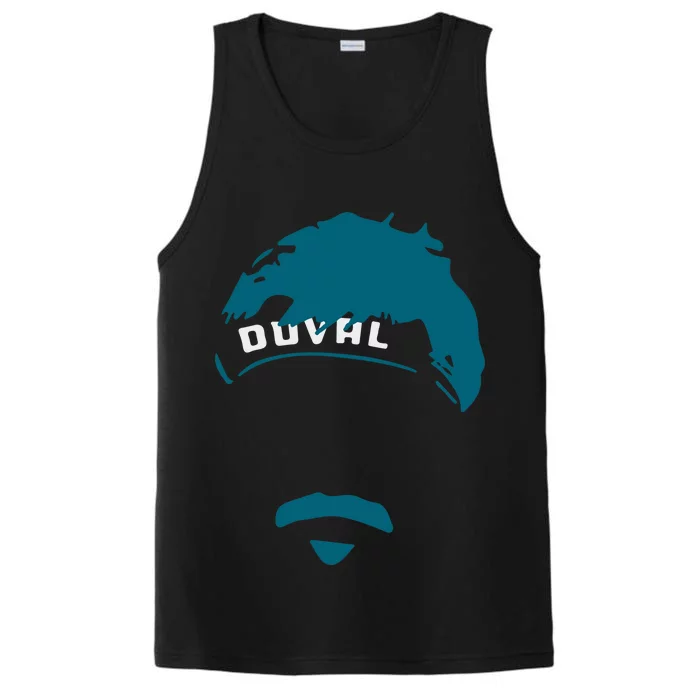 Minshew Mustache Mania Duval Performance Tank