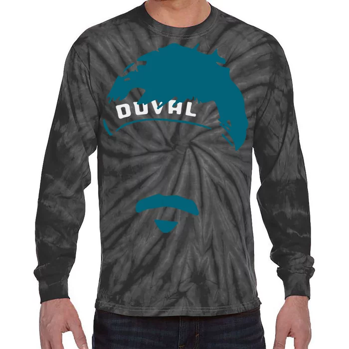 Minshew Mustache Mania Duval Tie-Dye Long Sleeve Shirt