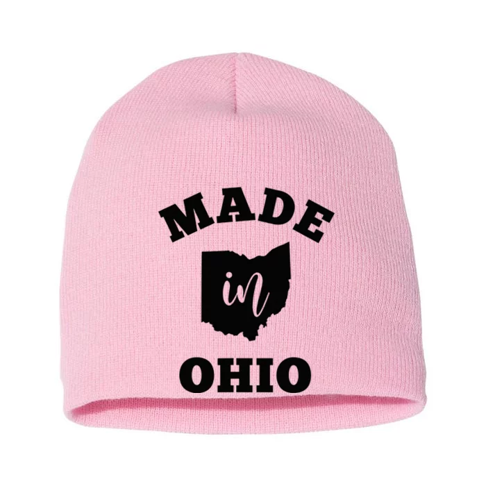 Made In Ohio Short Acrylic Beanie