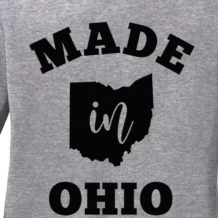 Made In Ohio Ladies Long Sleeve Shirt