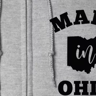 Made In Ohio Full Zip Hoodie