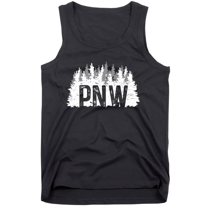 Mountains Idaho Oregon Washington Great Gift Pnw Pacific Northwest Tank Top