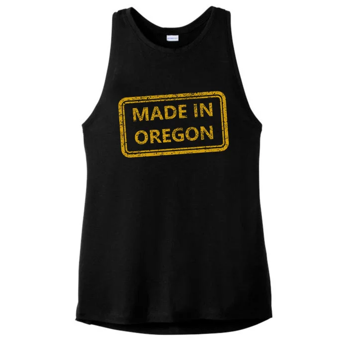 Made In Oregon Ladies Tri-Blend Wicking Tank